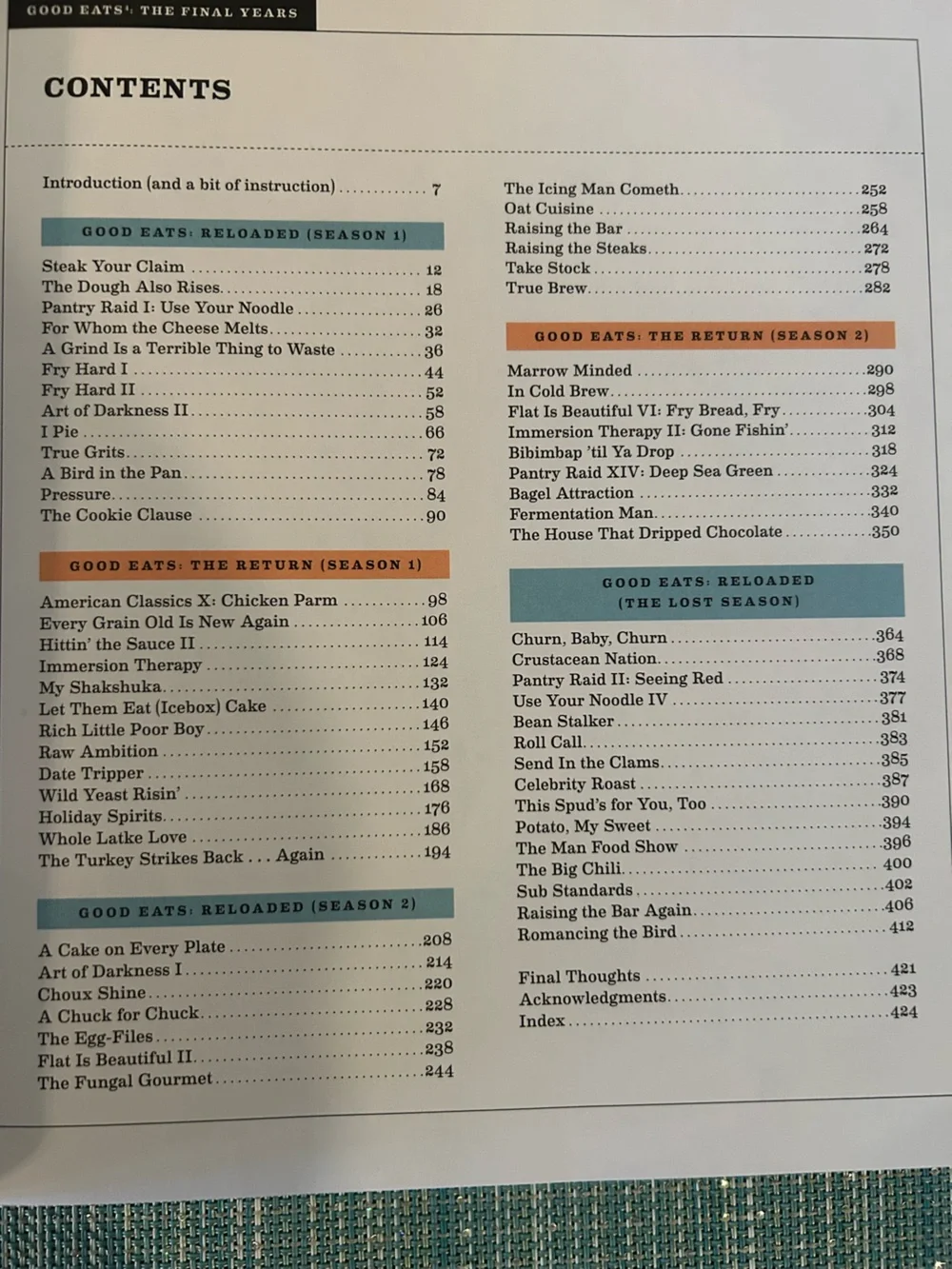 N/A hardcover cookbook